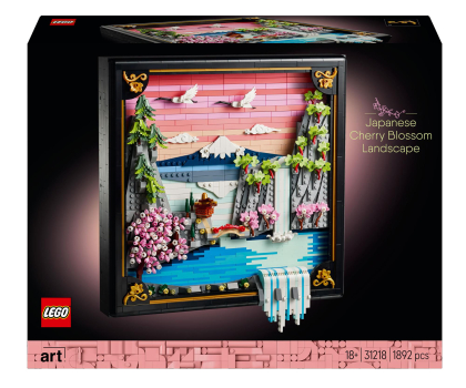 Klocki LEGO® LEGO ART 31218 Japoński krajobraz z kwitnącą wiśnią